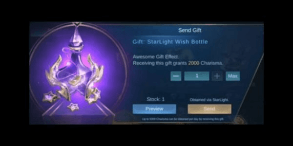 Gambar Product Gift: starlight wish bottle