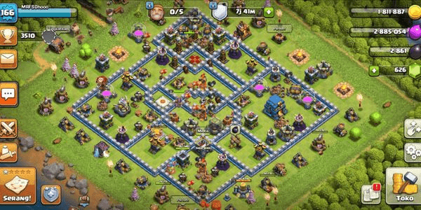 Gambar Product TOWN HALL 12 MAX RAJA BARBAR LEVEL 48 RATU PEMANAH LEVEL 60 WALI BESAR LEVEL 22 PELETON LEVEL UP