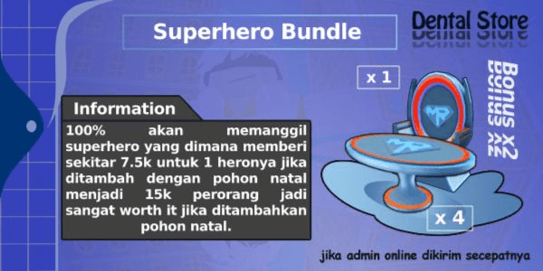 Gambar Product Superhero Bundle - My Restaurant