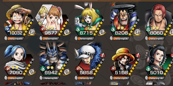 Gambar Product Akun Extreme Monkey D Luffy Bintang *5 Dan 2 Char Extreme B4