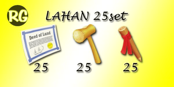 Gambar Product Lahan 25 set