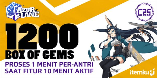 Gambar Product Box of Gems (1200 Gems)