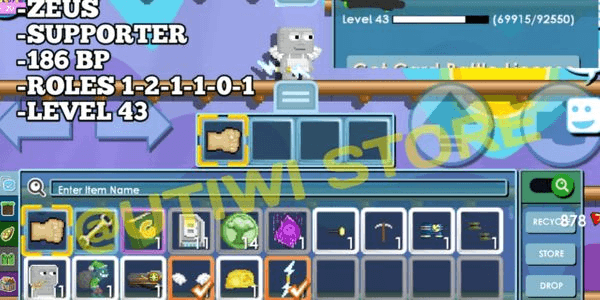 Gambar Product Akun Zeus + Supporter + Goblin