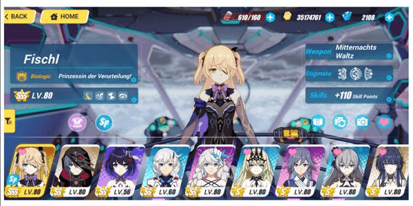Gambar Product [SEA] IOS/Android/PC] END STORY | HoO FULLSET, AE FullSet, Fischl FullSet | Valkyrie (SSS)1 (SS)4 (S)38 | Hoyoverse only #34