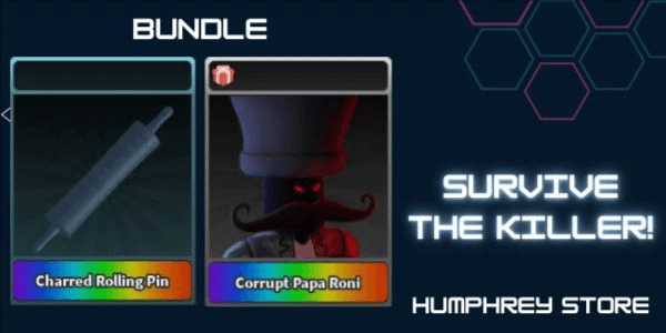 Gambar Product STK ! Survive The Killer - Corrupt Papa Roni Bundle  / Corrupt Papa Roni Set