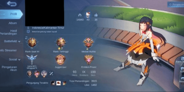 Gambar Product GG Account|Max Emblem|Many Skins (Ruby Aspirant, Layla Aspirant)