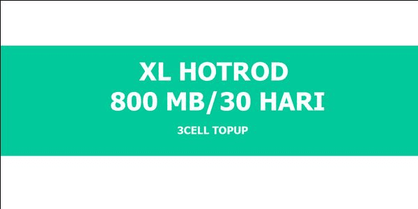 Gambar Product HotRod 800MB 30 Hari