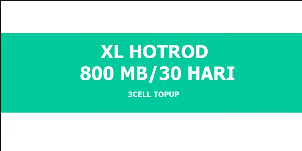 HotRod 800MB 30 Hari