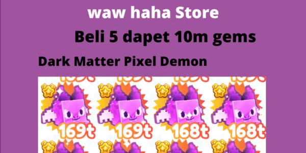 Gambar Product Dark Matter Pixel Demon