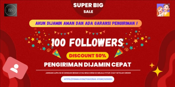 Gambar Product 100 Followers zepeto murah,aman,cepat