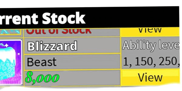 Gambar Product Blizzard (Elemental)