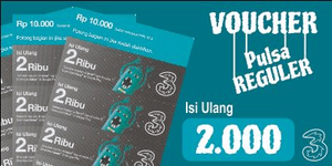 Voucher Pulsa 2000