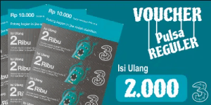 Voucher Pulsa 2000