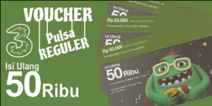 Voucher Pulsa 50000