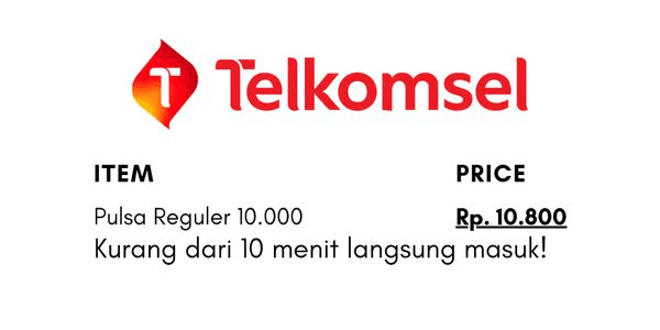 Gambar Product Pulsa 10000