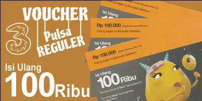 Voucher Pulsa 100000