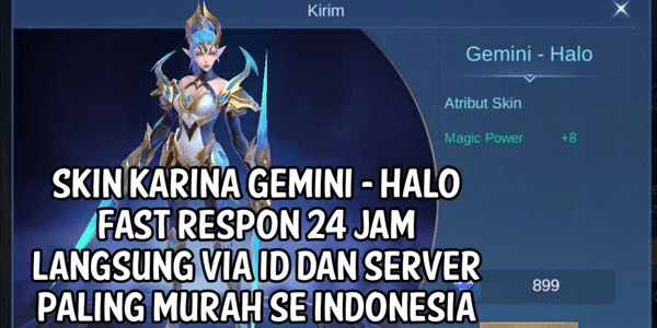 Gambar Product Gemini - Halo (Zodiac Skin Karina)