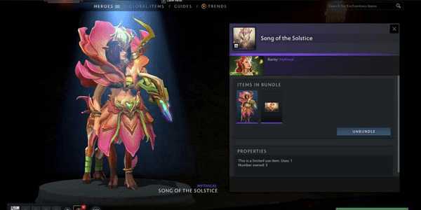 Gambar Product Song of the Solstice (Enchantress Set Nemestice 2021 Themed Treasure)