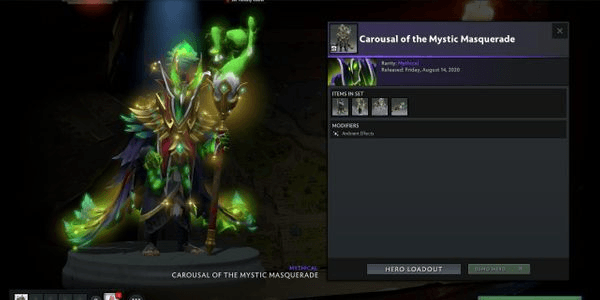Gambar Product Carousal of the Mystic Masquerade (Bundle Rubick Collector's Cache TI 10)