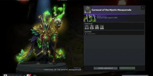 Carousal of the Mystic Masquerade (Bundle Rubick Collector's Cache TI 10)
