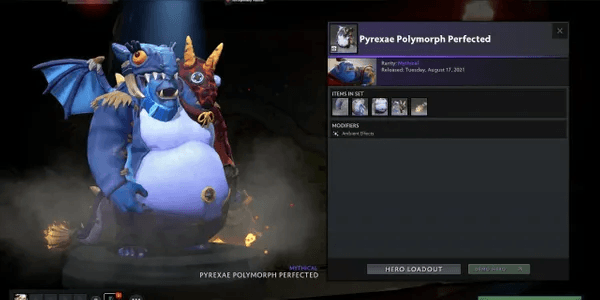 Pyrexae Polymorph Perfected (Ogre Magi Set Aghanim's 2021 Collector's Cache)