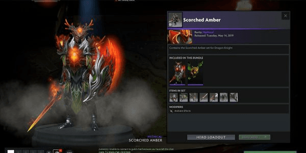 Gambar Product Scorched Amber (Dragon Knight Set)