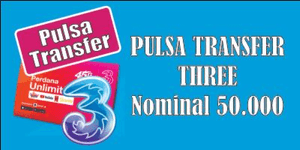 Pulsa Transfer 50000