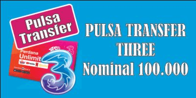 Pulsa Transfer 100000