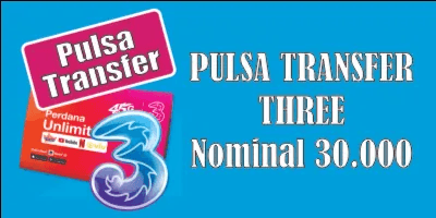 Pulsa Transfer 30000