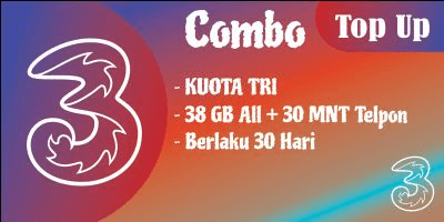 Gambar Product Kombo 38 GB+30Menit (30 Hari)