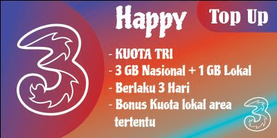 Gambar Product Hanya di bima+ 3 GB + Gameloft (3 Hari)