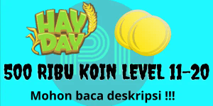 500 Thousand Coin Package Lvl 11-20