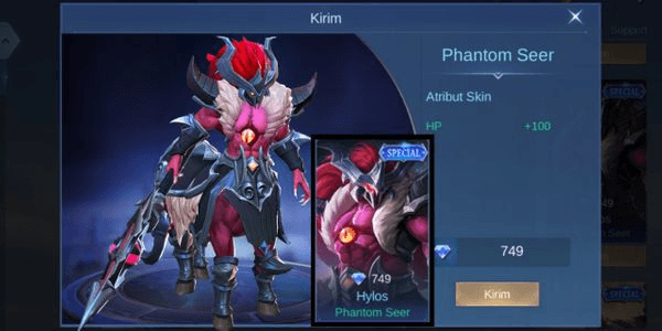 Gambar Product Phantom Seer (Special Skin Hylos)