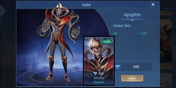 Gambar Product Apophis (Elite Skin Khufra)
