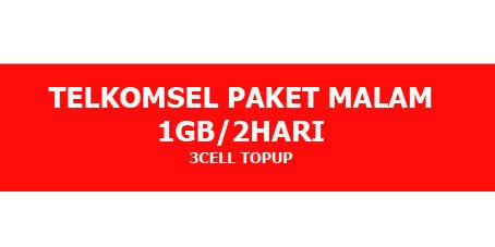 Gambar Product Paket Internet Malam 1 GB (2 Hari)