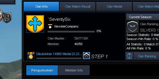 Gambar Product NEWBIE CLAN "SEVENTY SIX" -SIXTY