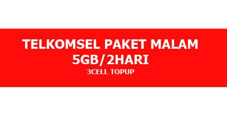 Gambar Product Paket Internet Malam 5 GB (2 Hari)