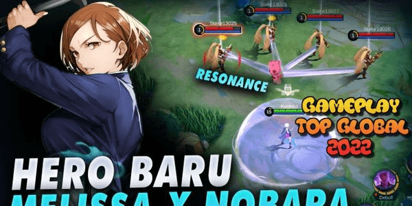 GIFT SKIN MOBILE LEGENDS MELISSA NOBARA KUGISAKI ( SKIN EPIC JUJUTSU KAISEN MELISSA ) SKIN MELISSA / SKIN ML / DIAMOND ML / DM ML / EFEK RECALL