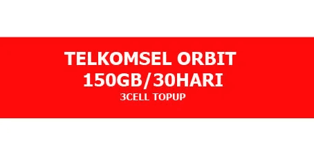 Orbit 150GB (30 Hari)