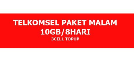 Gambar Product Paket Internet Malam 10 GB (8 Hari)