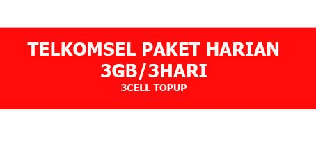 Gambar Product Paket Internet Harian 3 GB (3 Hari)