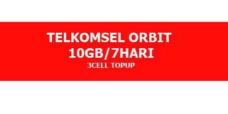 Gambar Product Orbit 10GB (7 Hari)