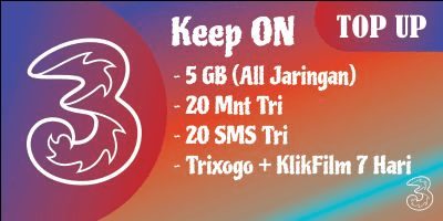 Gambar Product KeepOn 5 GB + Klikfilm (7 Hari)
