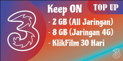 Gambar Product KeepOn 8 GB + Klikfilm (30 Hari)