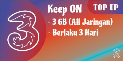 Gambar Product KeepOn 3 GB + Klikfilm (3 Hari)