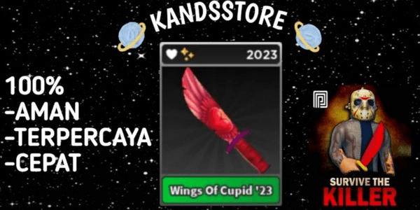 Gambar Product Wings Of Cupid/ -Survive The Killer- Roblox