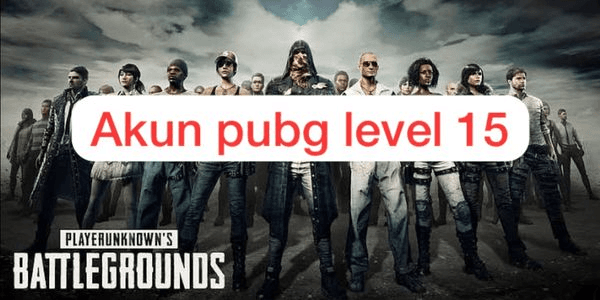 Gambar Product PUBG account level 15