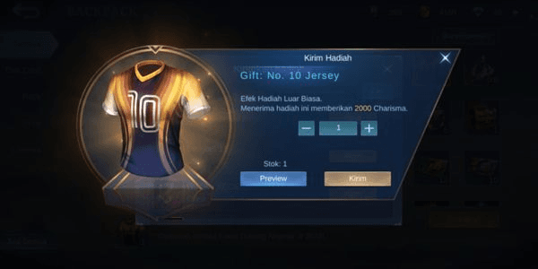 Gambar Product No 10 jersey