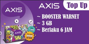Paket Warnet (3 GB 6 Jam)