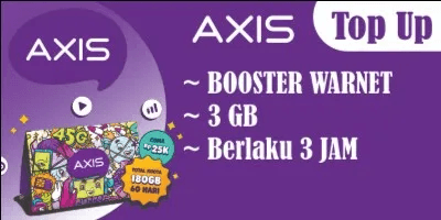 Paket Warnet (3 GB 3 Jam)